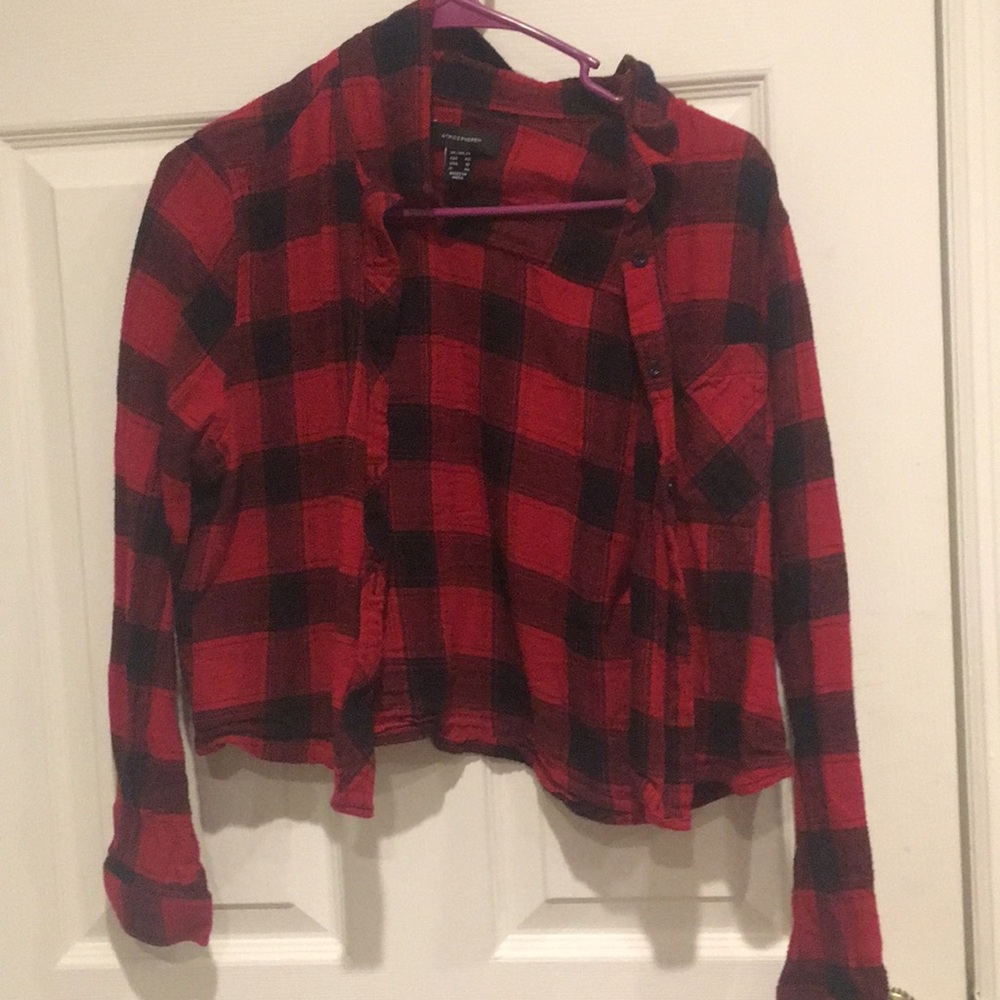 red and black flannel